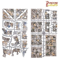 Dungeons & Lasers - Décors - Rocky Caves Prépeint