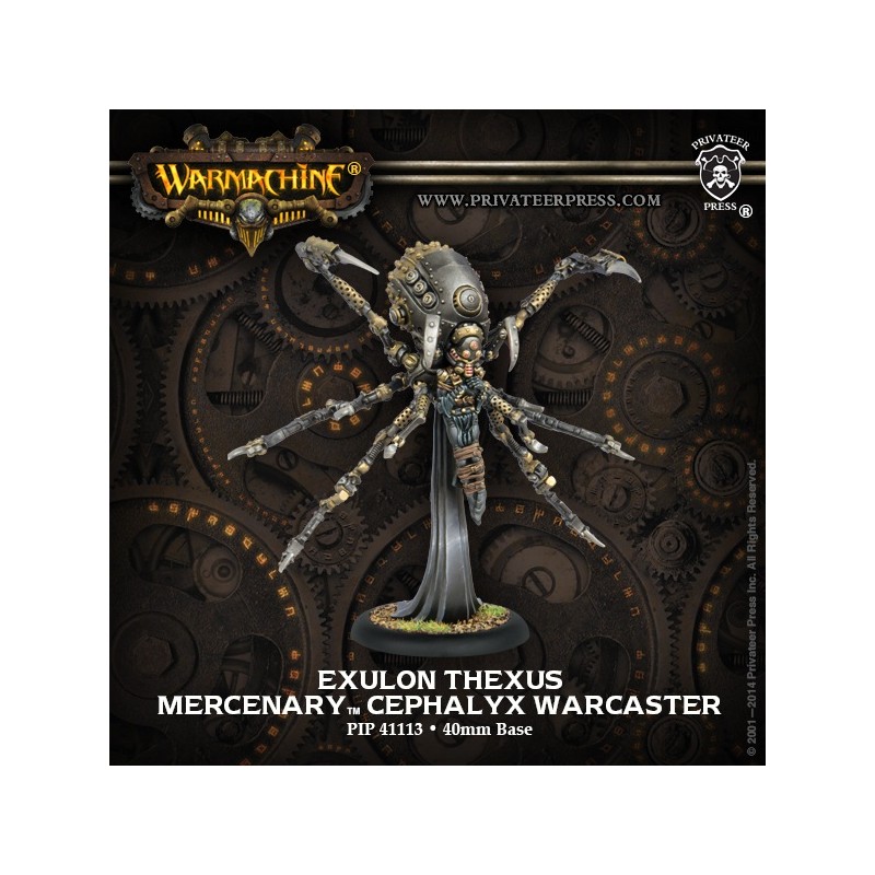 PIP41113_Warmachine - Mercenary - Exulon Thexus