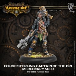 PIP41145_Warmachine -Mercenary - Colbie Sterling, Captain of the BRI