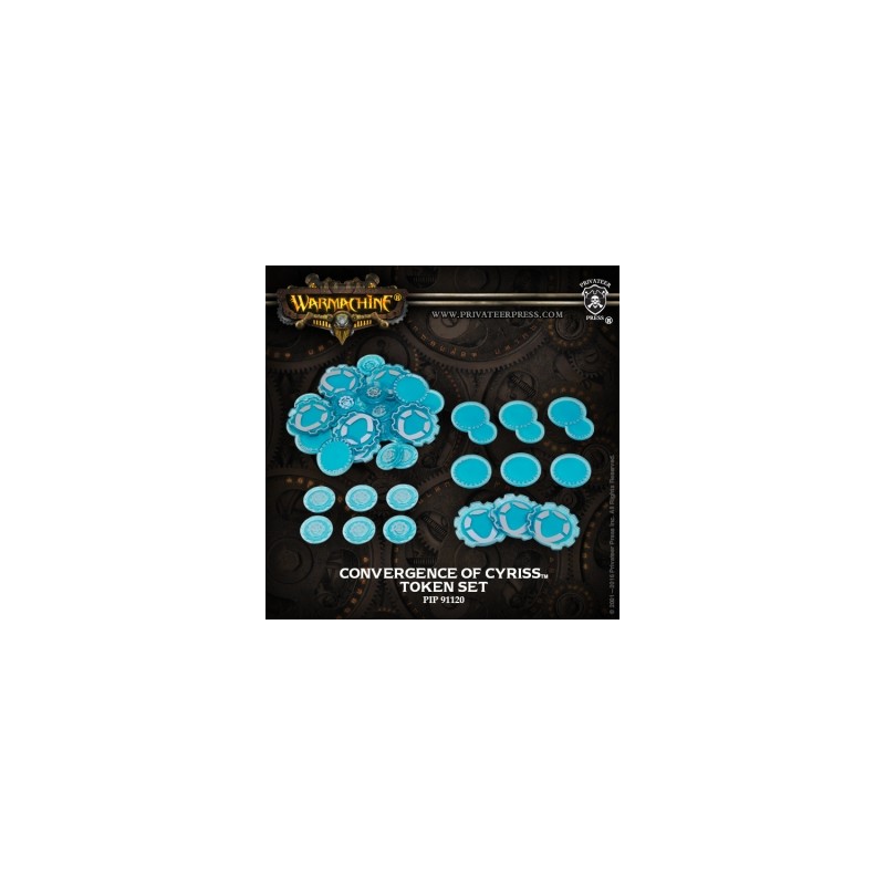 PIP91120_Warmachine - Convergence of Cyriss - Token Set