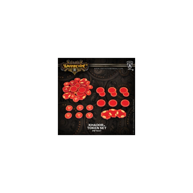 PIP91117_Warmachine - Khador - Token Set