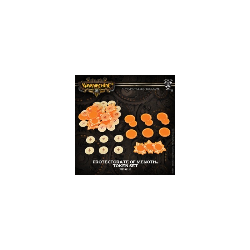PIP91116_Warmachine - Protectorate of Menoth - Token Set (New)