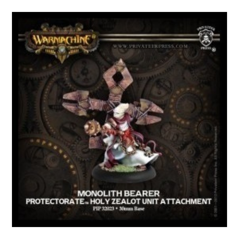 Warmachine - Protectorate Of Menoth - Holy Zealot Monolith Bearer PIP32023