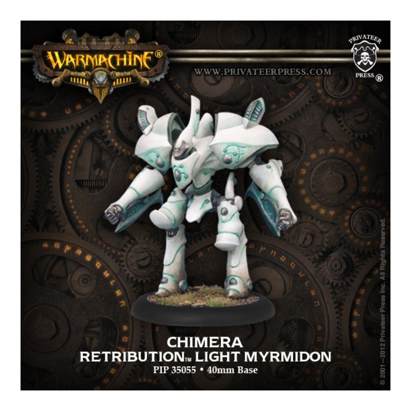 Warmachine - Retribution of Scyrah - Chimera Light Myrmidon (old)