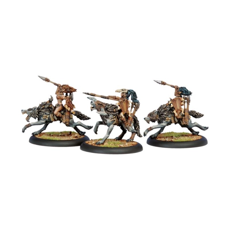 PIP72024_Hordes - Circle Orboros - Tharn Wolf Riders Unit