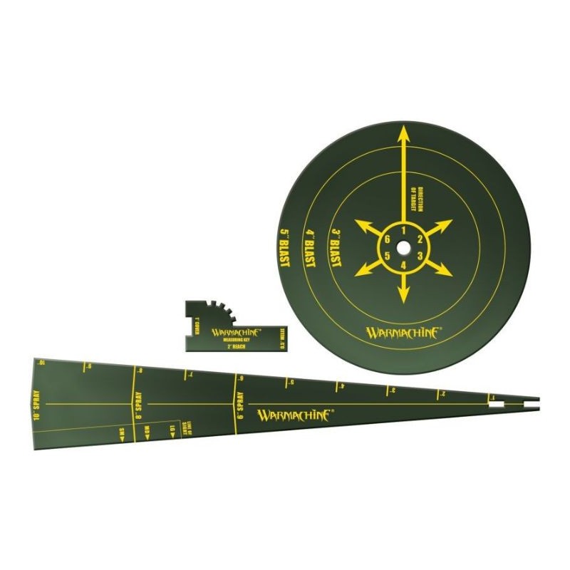 PIP91034_Warmachine - Template Set
