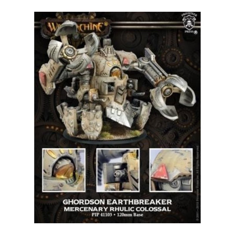 Warmachine - Mercenary : Earthbreaker Colossal Model KitPIP41103
