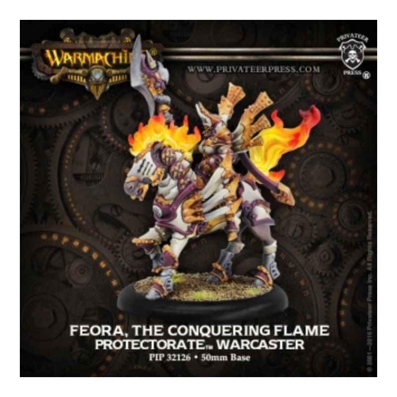 PIP32126_Warmachine - Protectorate - Feora The Conquering Flame