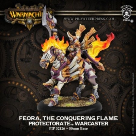 PIP32126_Warmachine - Protectorate - Feora The Conquering Flame
