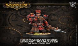 Warmachine - Khador - KOMMANDANT IRUSK WARCASTER PIP33065