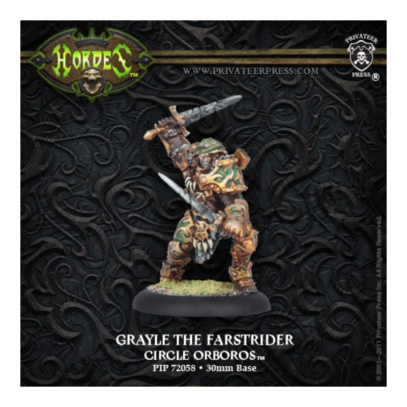 PIP72058_Warmachine - Hordes - Circle Orboros - Grayle the Farstrider