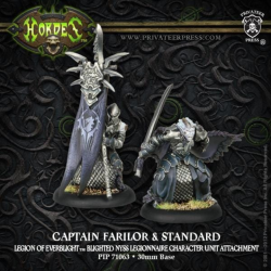 Warmachine - Hordes - Legion of Everblight - Captain Farilor & Standard PIP73063