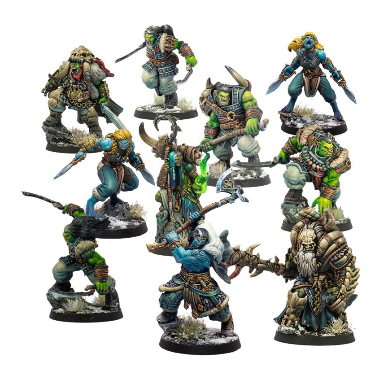 Warcrow - Northern Tribes Action Pack (FR + ENG) WW01012-0054FR