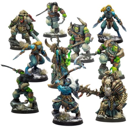 Warcrow - Northern Tribes Action Pack (FR + ENG) WW01012-0054FR