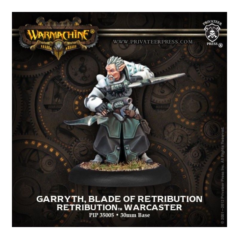 PIP35005_Warmachine - Retribution Of Scyrah - Garryth Blade of Retribution