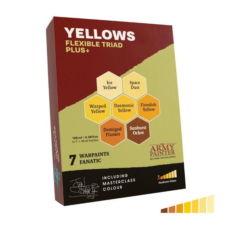 WP8090_Army painter - Yellows Flexible Triad PLUS+