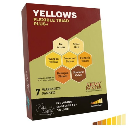 WP8090_Army painter - Yellows Flexible Triad PLUS+