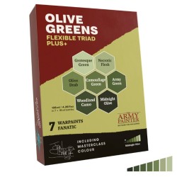 WP8091_Préco - Army painter - Olive Greens Flexible Triad PLUS+