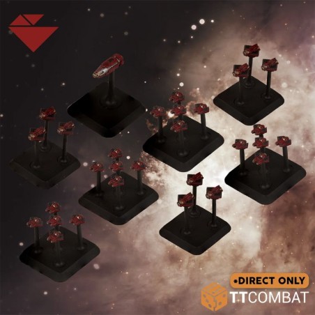 TTDFX-BIO-100 Dropfleet Commander - Bioficer Launch Assets