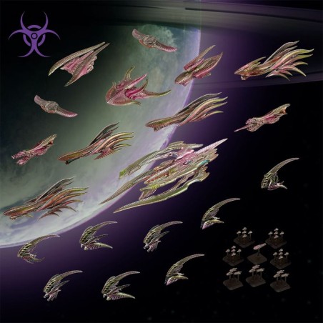 TTDFX-SCG-027 Dropfleet Commander - Scourge Battlefleet