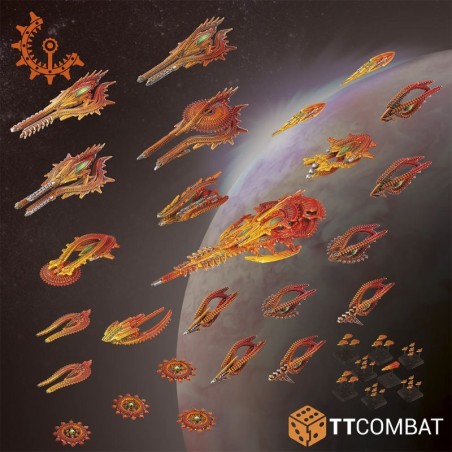 TTDFX-SHL-027 Dropfleet Commander - Shaltari Battlefleet