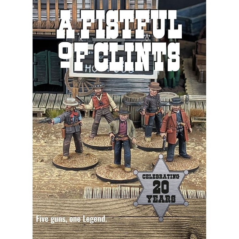 DMH397_Dead Man's Hand - Une Poignée de Clints (5 figurines)