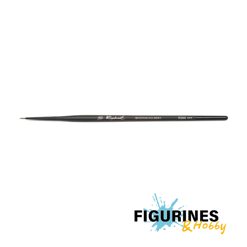 8344.5/0 Pinceaux Raphaël - Stradivarius rond pointe fine n°5/0