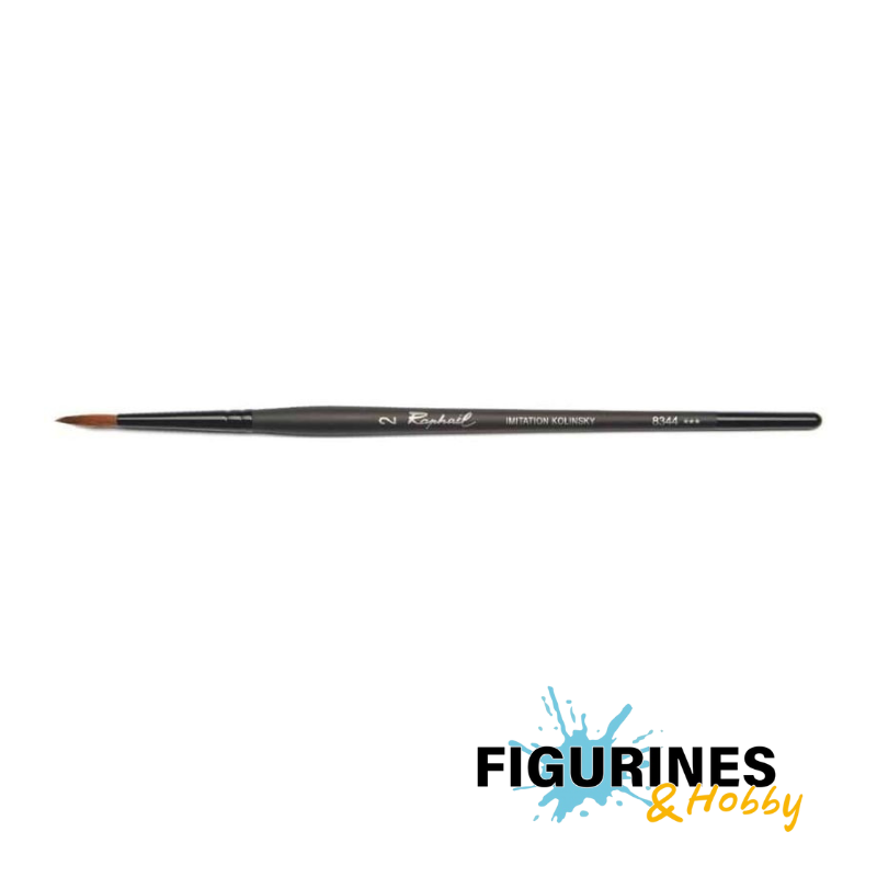 8344.2 Pinceaux Raphaël - Stradivarius rond pointe fine n°2