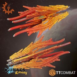 Dropfleet Commander - Shaltari Battlecruisers (Plastique)