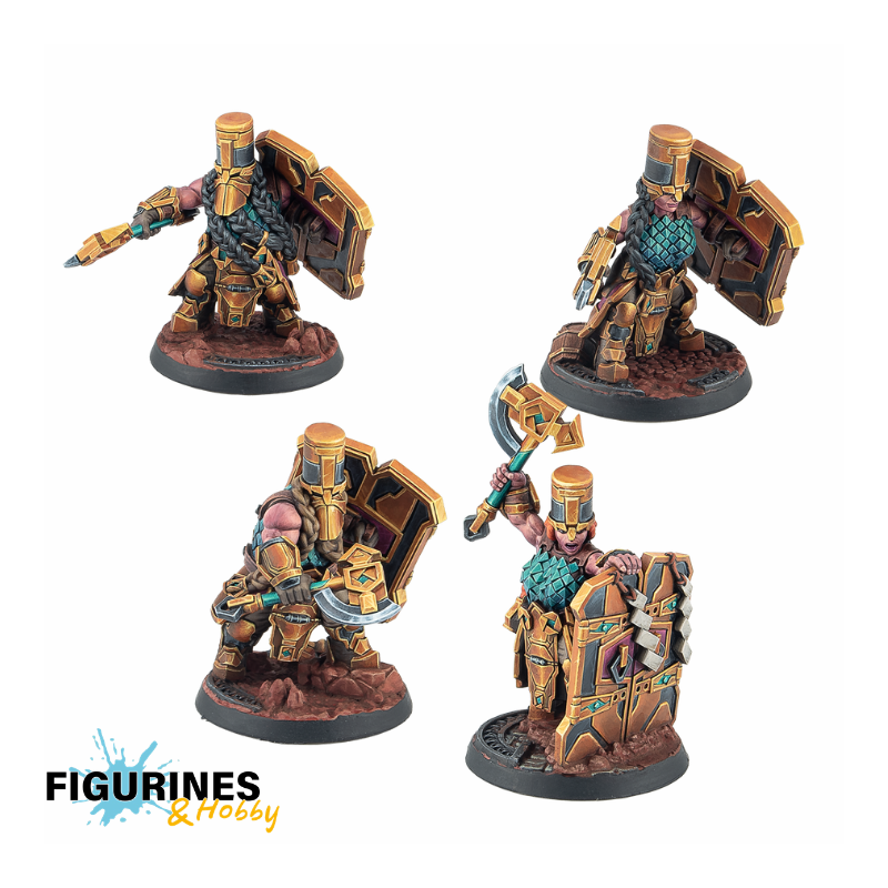 Warcrow - Hearthguards (FR + ENG) WW06002-0070FR
