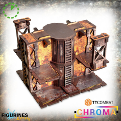 TT Combat - Chroma - Wonderhive Arcology (Yellow) Prépeint