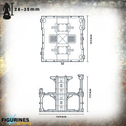 TT Combat - Chroma - Wonderhive Arcology (Yellow) Prépeint