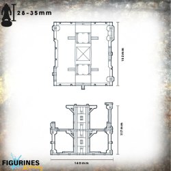 TT Combat - Chroma - Wonderhive Arcology (Yellow) Prépeint