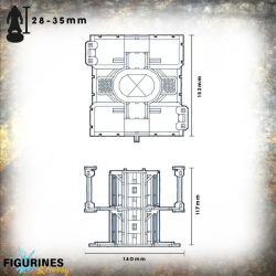 TT Combat - Chroma - Wonderhive Arcology (Yellow) Prépeint