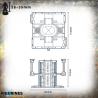 TT Combat - Chroma - Wonderhive Arcology (Yellow) Prépeint