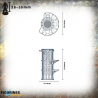 TT Combat - Chroma - Wonderhive Refinery (Yellow) Prépeint