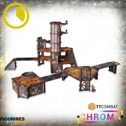 TT Combat - Chroma - Wonderhive Refinery (Yellow) Prépeint  TTSUV-INH-1002
