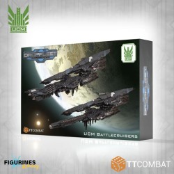 TTDFX-UCM-024_Dropfleet Commander - UCM Battlecruisers (plastique)
