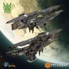 Dropfleet Commander - UCM Battlecruisers (plastique)