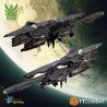 Dropfleet Commander - UCM Battlecruisers (plastique)