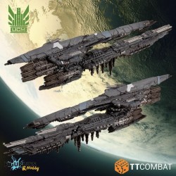 Dropfleet Commander - UCM Battlecruisers (plastique)