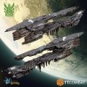 Dropfleet Commander - UCM Battlecruisers (plastique)