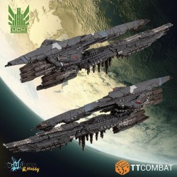 Dropfleet Commander - UCM Battlecruisers (plastique)