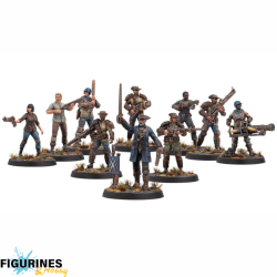 MUH1620142_Fallout Wasteland Warfare - Minutemen Core Box (Plastique)