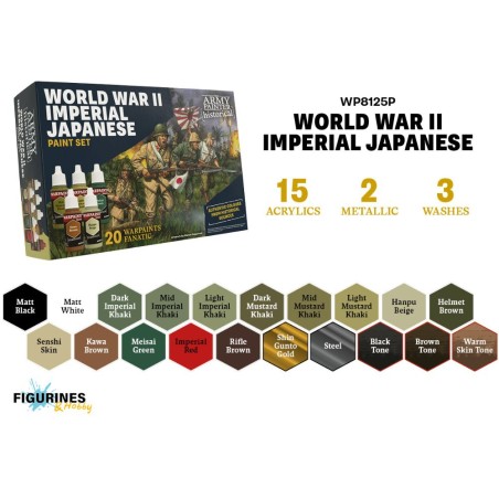 WP8125_Army Painter - Historical - WWII Imperial Japanese