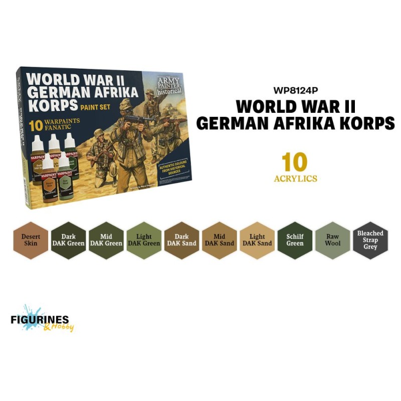 WP8124_Army Painter - Historical - WWII German Afrika Korps