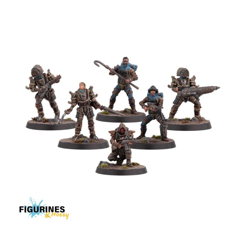 MUH190095_Fallout Miniatures - Raiders - Trappers
