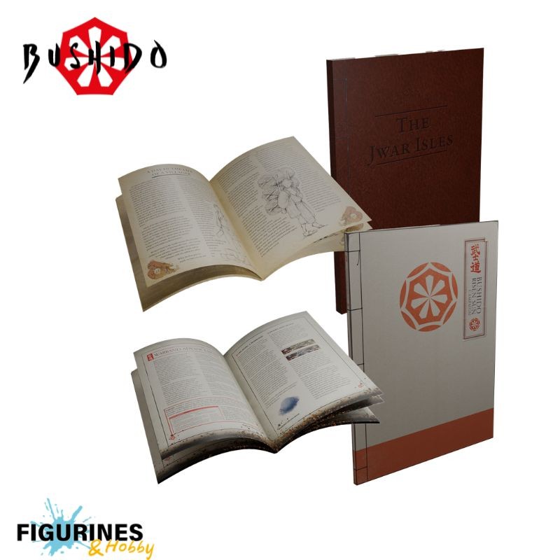 GCTBRS032 & GCTBRS031 Bushido - Lore Book & Campaign Book (ENG)
