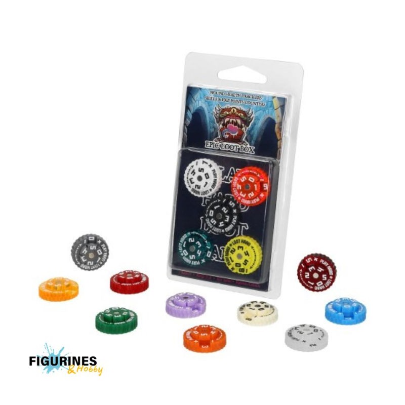 WT-25059R5_Epic Loot Box - Compteurs de Points Ronds 25mm (0-59) 5 pièces