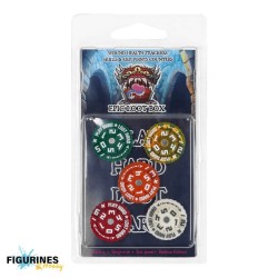 Compteurs Ronds 25mm 0-59 Epic Loot Box – Lot de 5